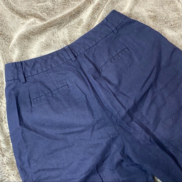 J.Crew High Rise Linen Trousers - Picture 2 of 7